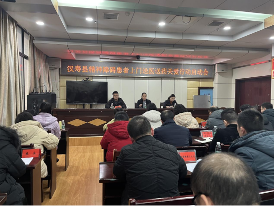 汉寿：上门送医送药，温暖特殊群众