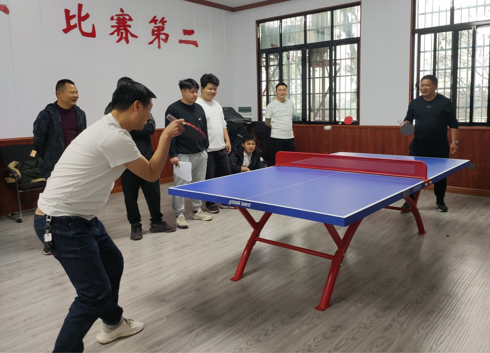 汉寿县林业局举办“快乐运动 健康生活”乒乓球比赛