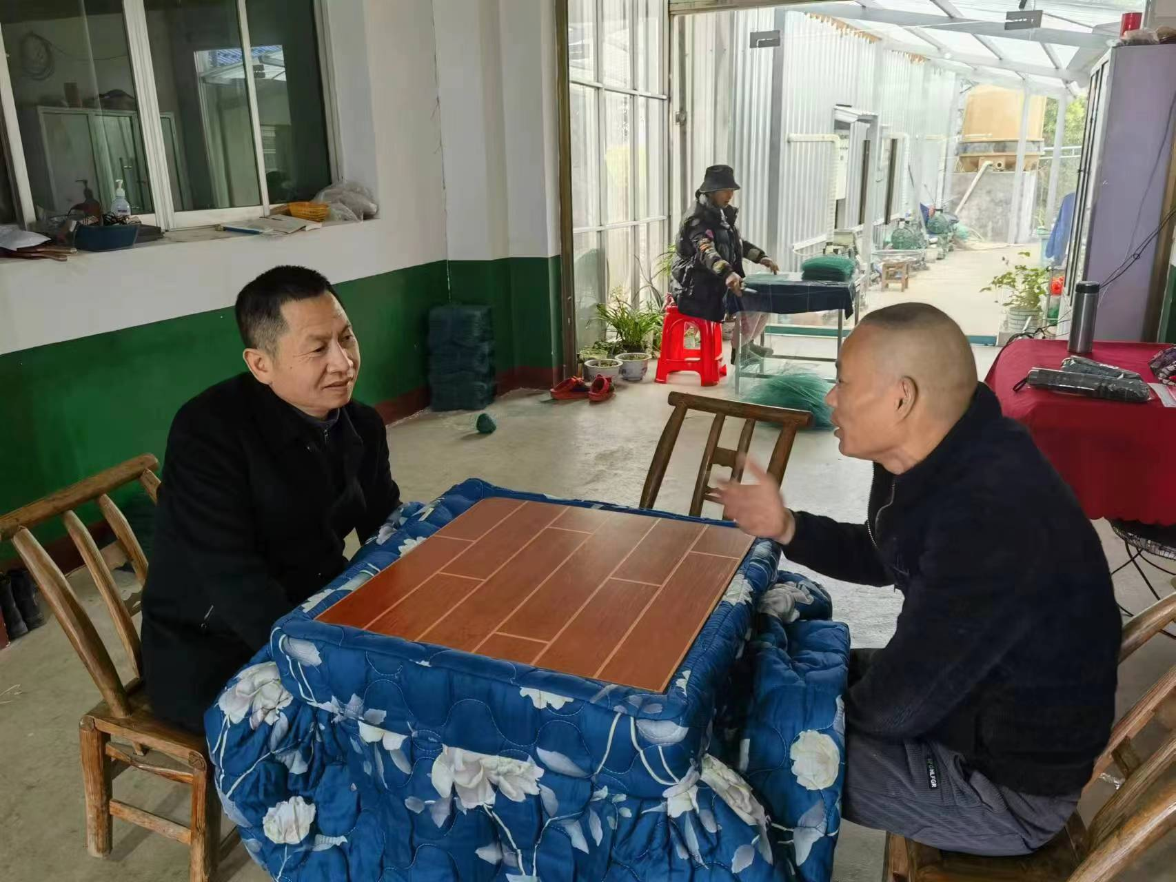 汉寿县水利局实地调研乡镇农业合作社发展情况