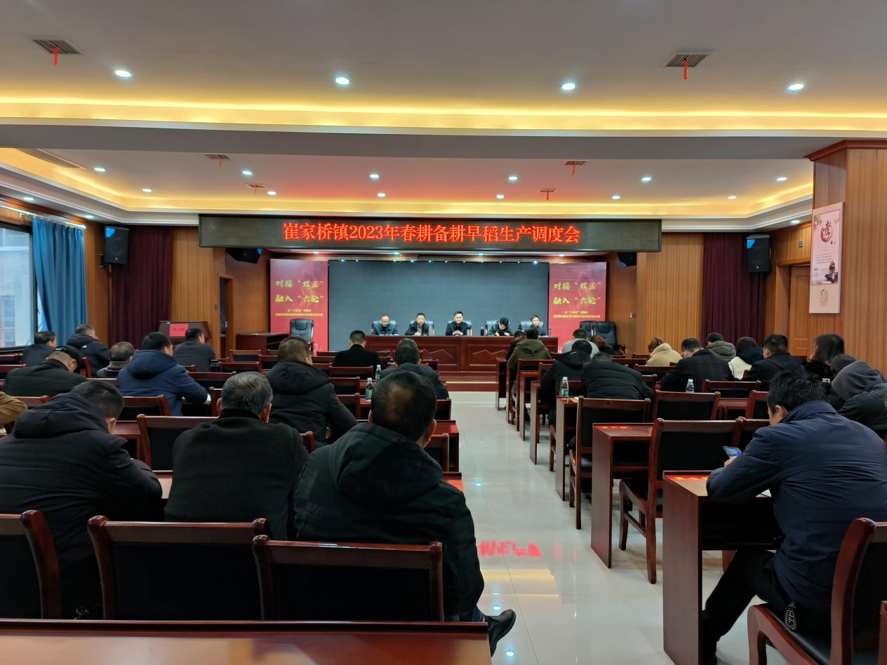 崔家桥镇：万物复苏春意闹  春耕备耕正当时