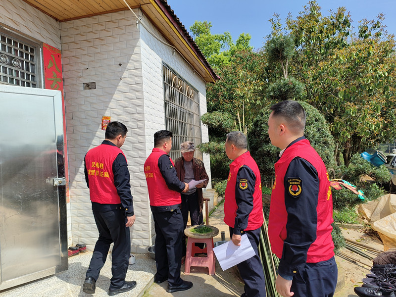 【打好安全生产巩固提升仗】汉寿县城管执法局开展清明节前专项整治