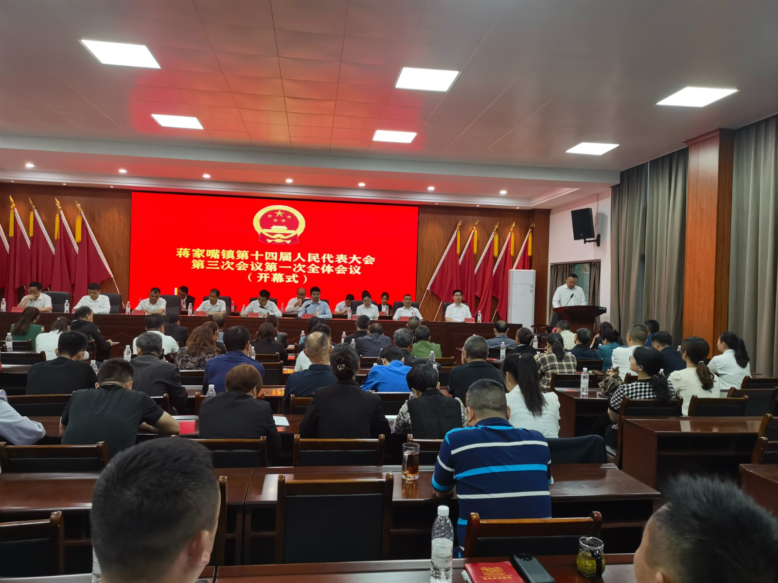 汉寿县蒋家嘴镇召开第十四届人民代表大会第三次会议