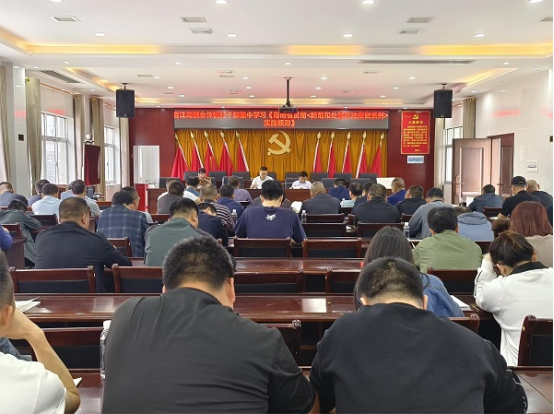 【整治非法集资】汉寿县岩汪湖镇积极开展防范非法集资宣传教育活动