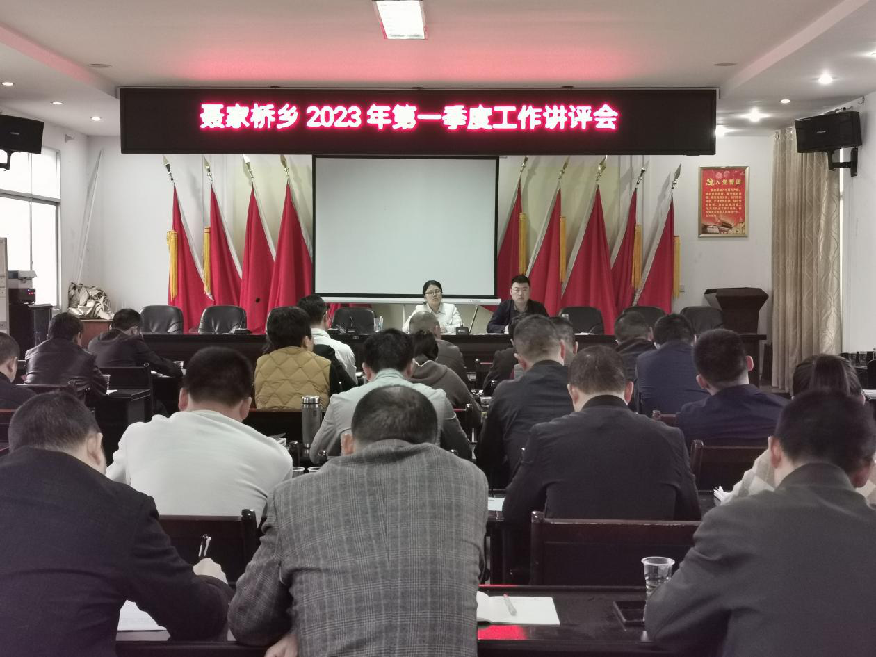 汉寿县聂家桥乡召开2023年第一季度工作讲评会