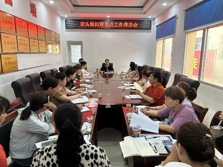 汉寿县坡头镇召开妇联重点工作推进会