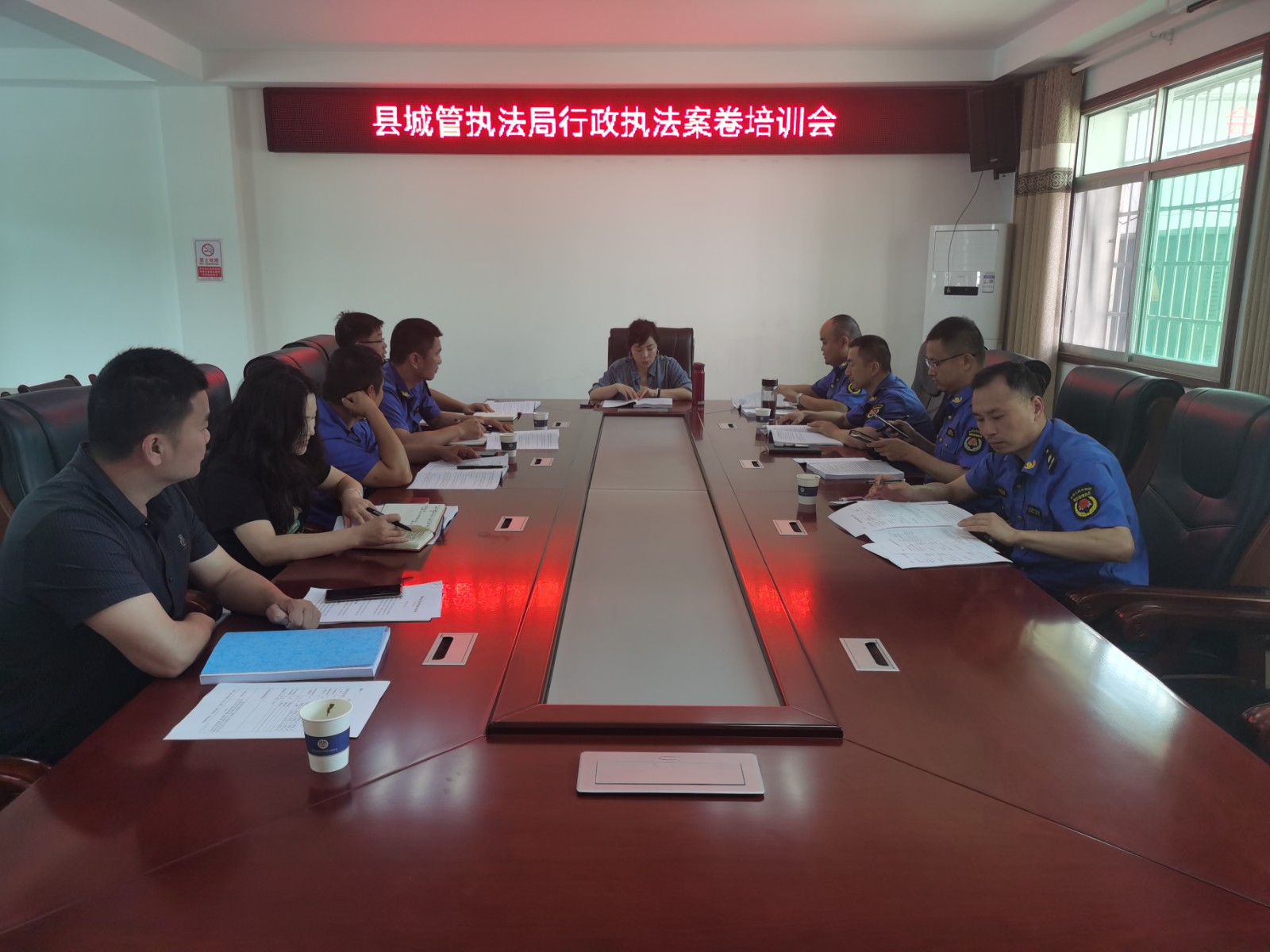 汉寿城管：开展执法培训 提升执法水平
