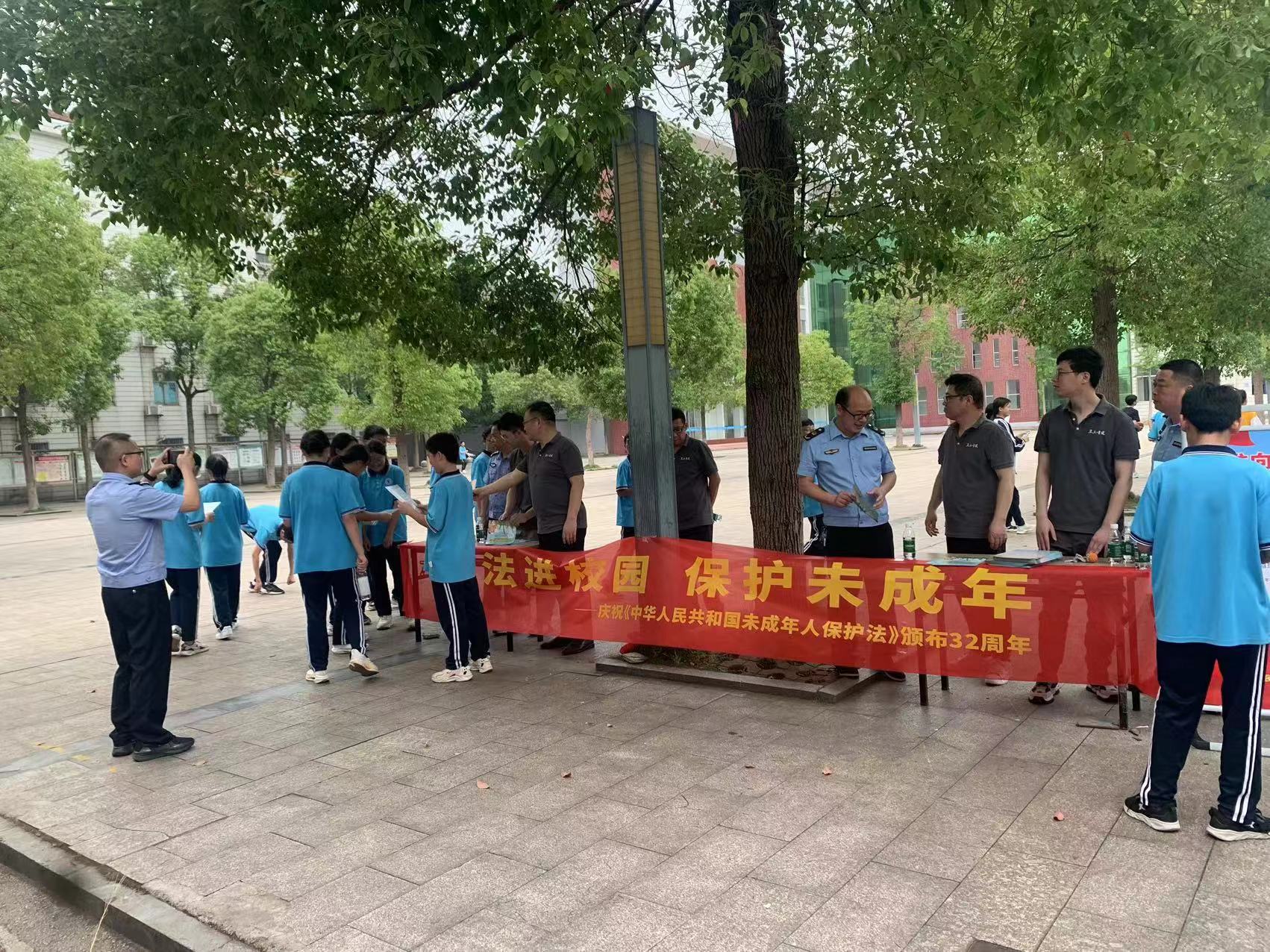 【保护未成年人】汉寿县市场监督管理局：普法活动进校园，引导学生向烟酒说“不”
