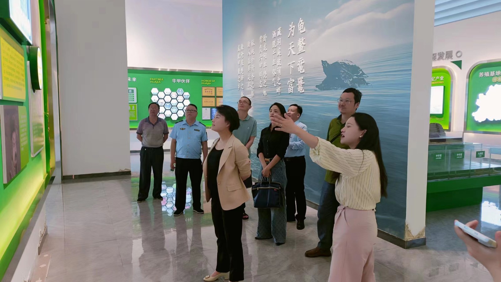 常德市市场监督管理局来汉寿县调研知识产权工作