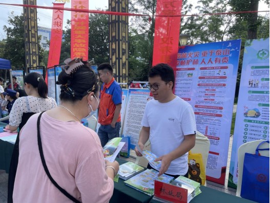 【打好安全生产巩固提升仗】汉寿县林业局开展“安全生产月”暨“咨询日”活动