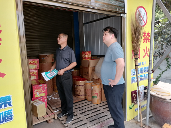 【打好安全生产巩固提升仗】汉寿县罐头嘴镇：开展夏季消防安全检查