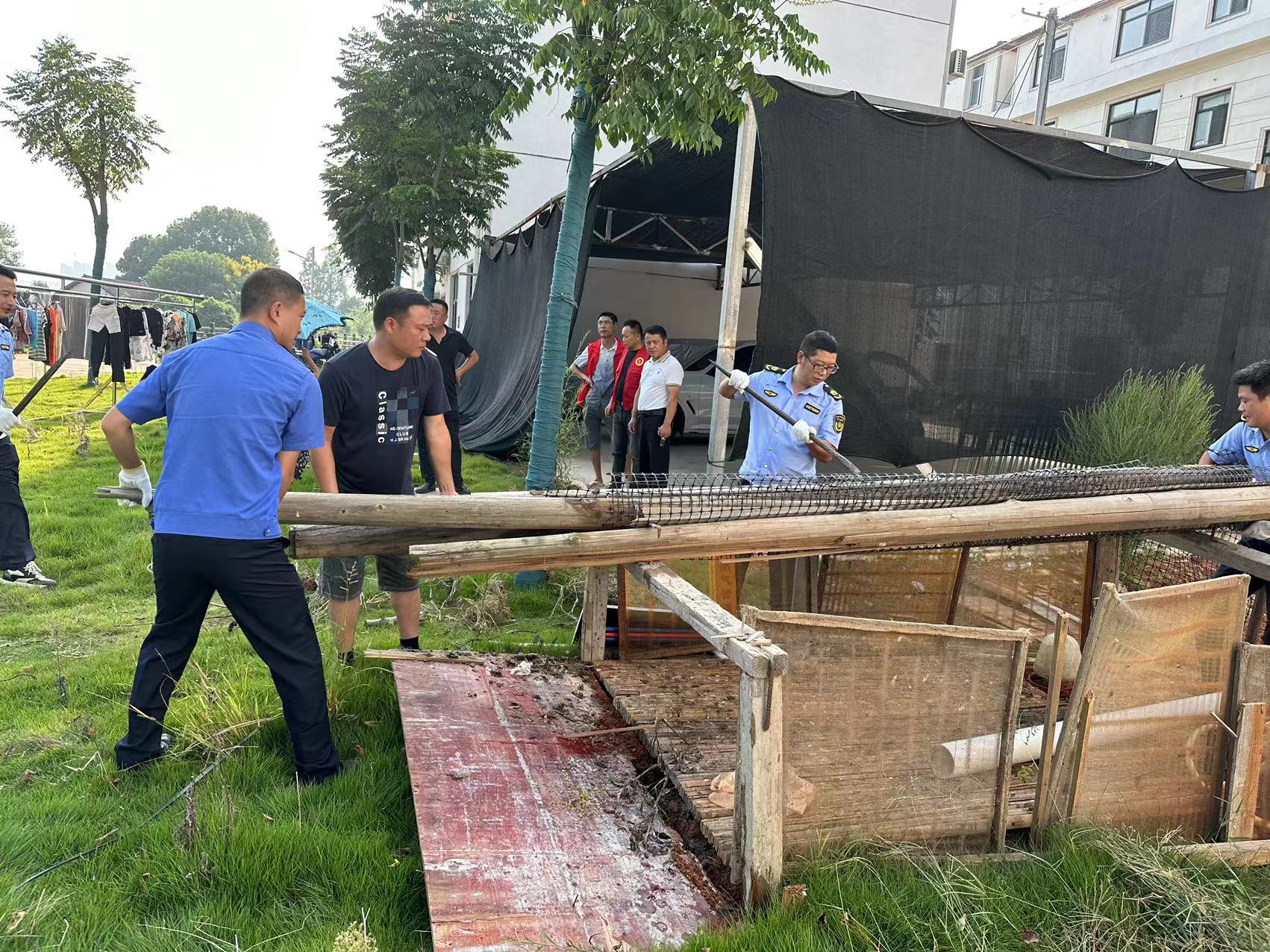 汉寿县沧浪街道：党建引领聚合力 拆除违建聚民心