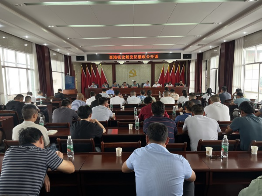 汉寿县酉港镇：举办党规党纪廉政公开课