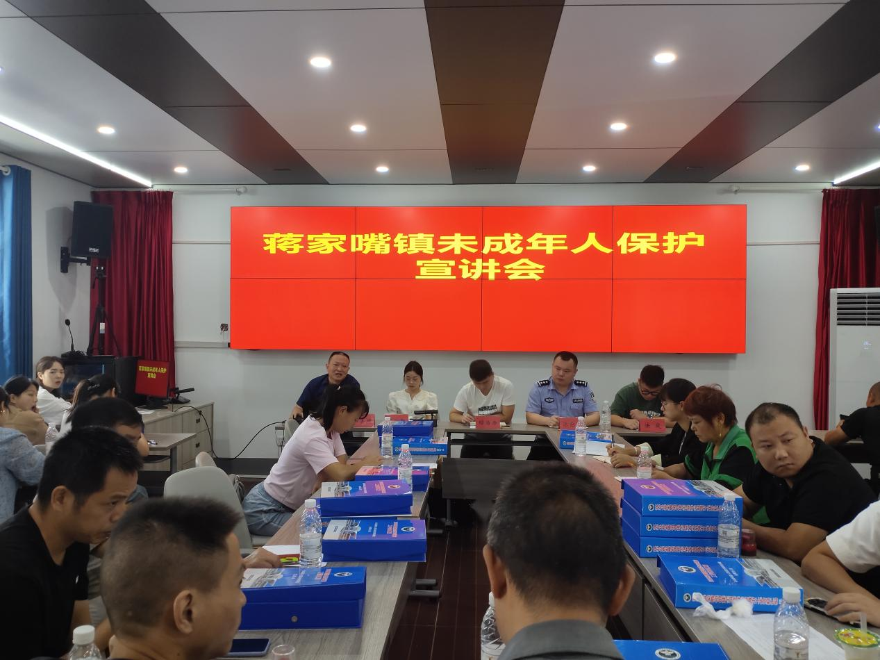 汉寿县蒋家嘴镇召开保护未成年人工作宣讲会