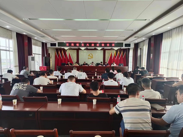 汉寿县酉港镇：党风廉政“微党课”继续开讲