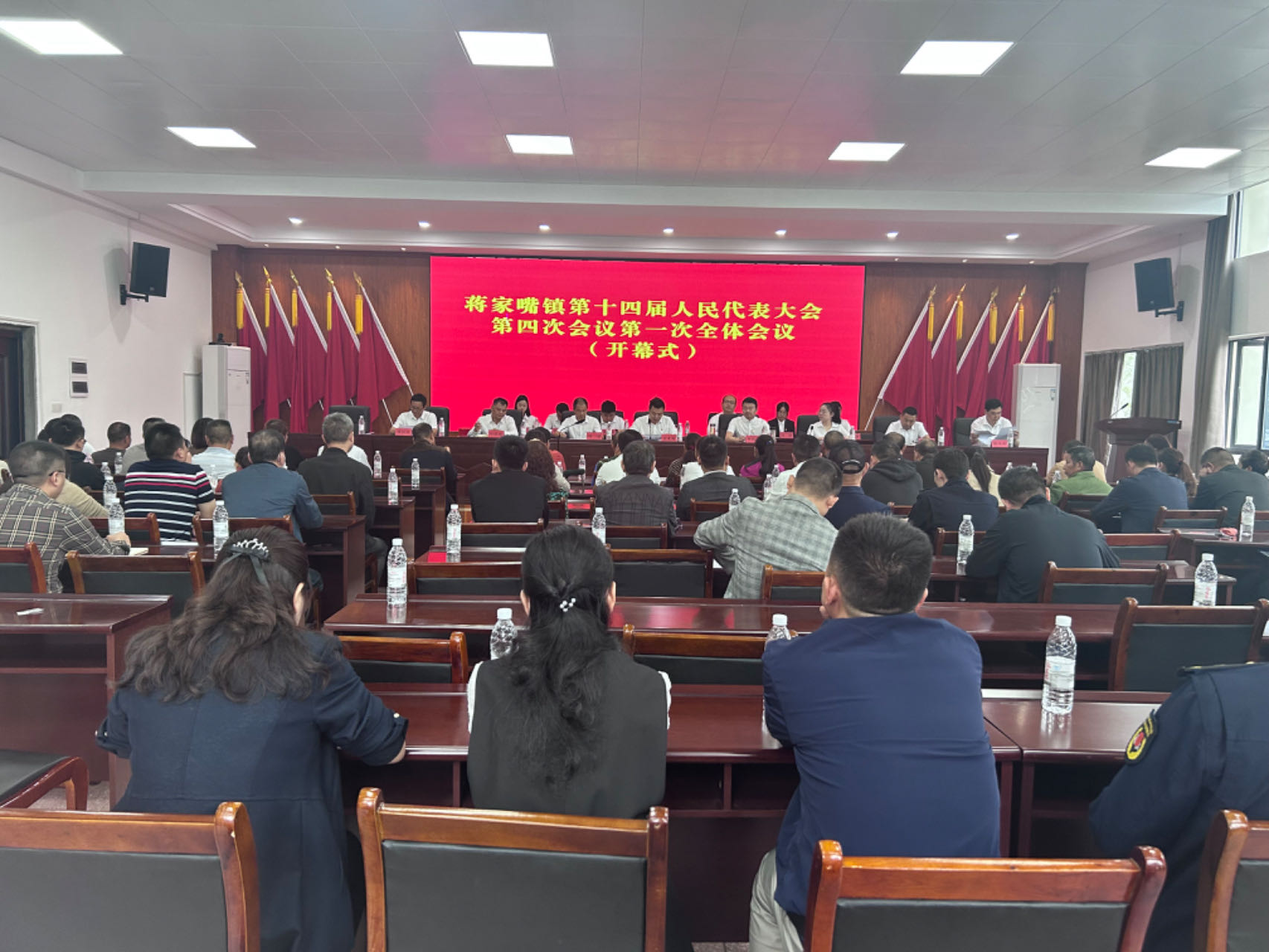 汉寿县蒋家嘴镇第十四届人民代表大会第四次会议召开