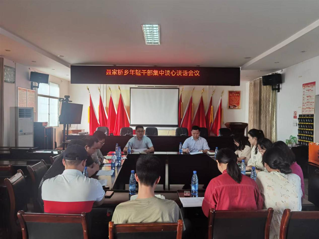 汉寿县聂家桥乡召开青年干部谈心谈话会