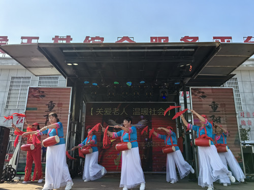 【网络中国节·重阳】汉寿县洲口镇侯王村：爱老敬老庆重阳 沅水河畔夕阳红
