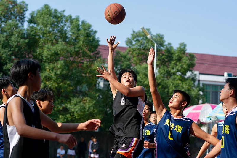 汉寿县龙潭桥片区中小学生男子篮球赛圆满落幕
