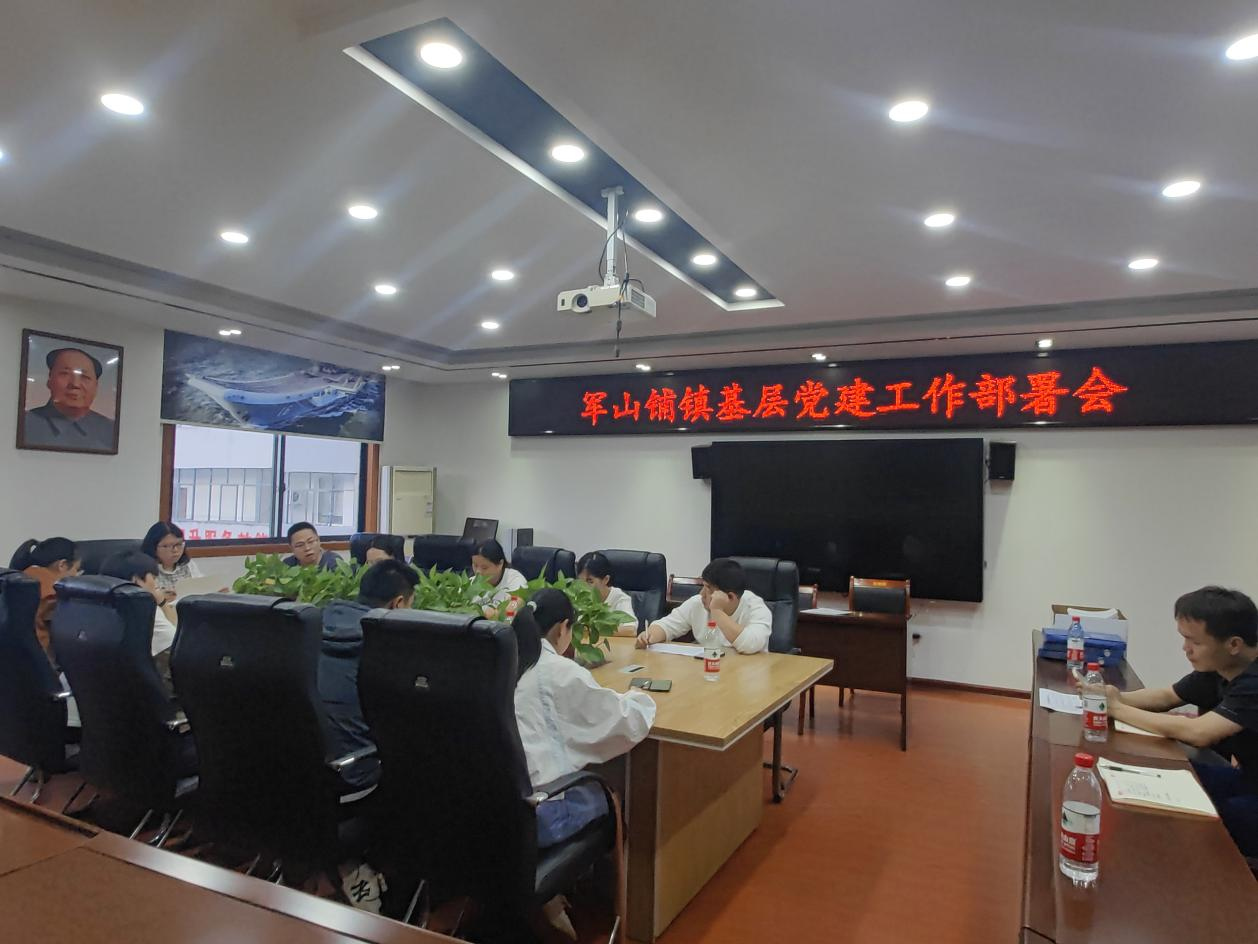 汉寿县军山铺镇召开基层党建工作部署会