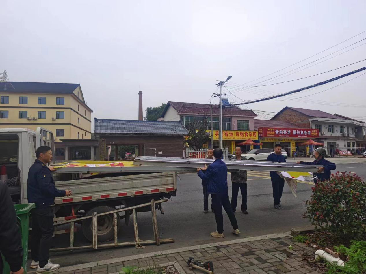 汉寿县聂家桥乡开展综合秩序专项整治行动
