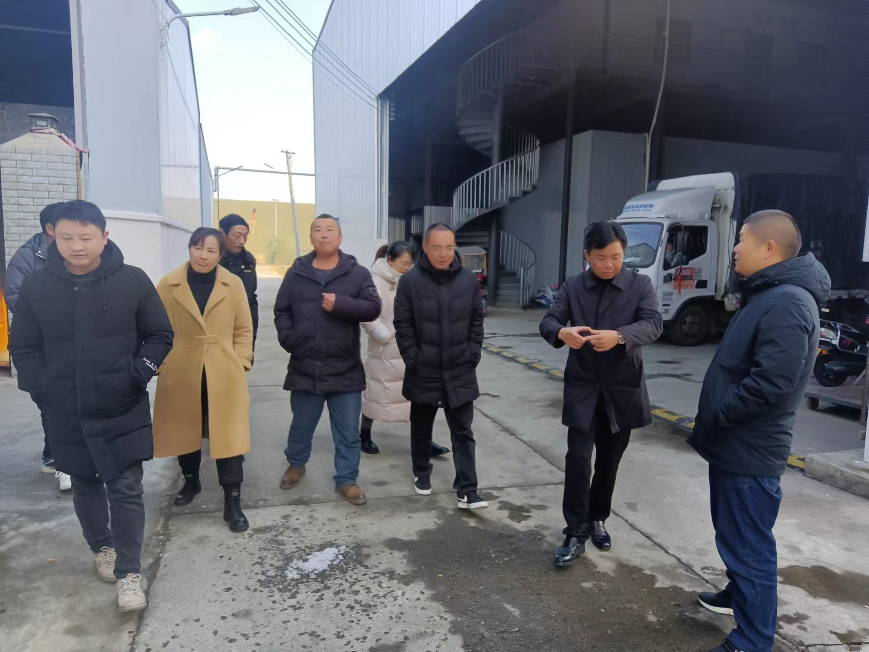 汉寿县岩汪湖镇开展岁末年关安全防范分线分级交叉互查行动