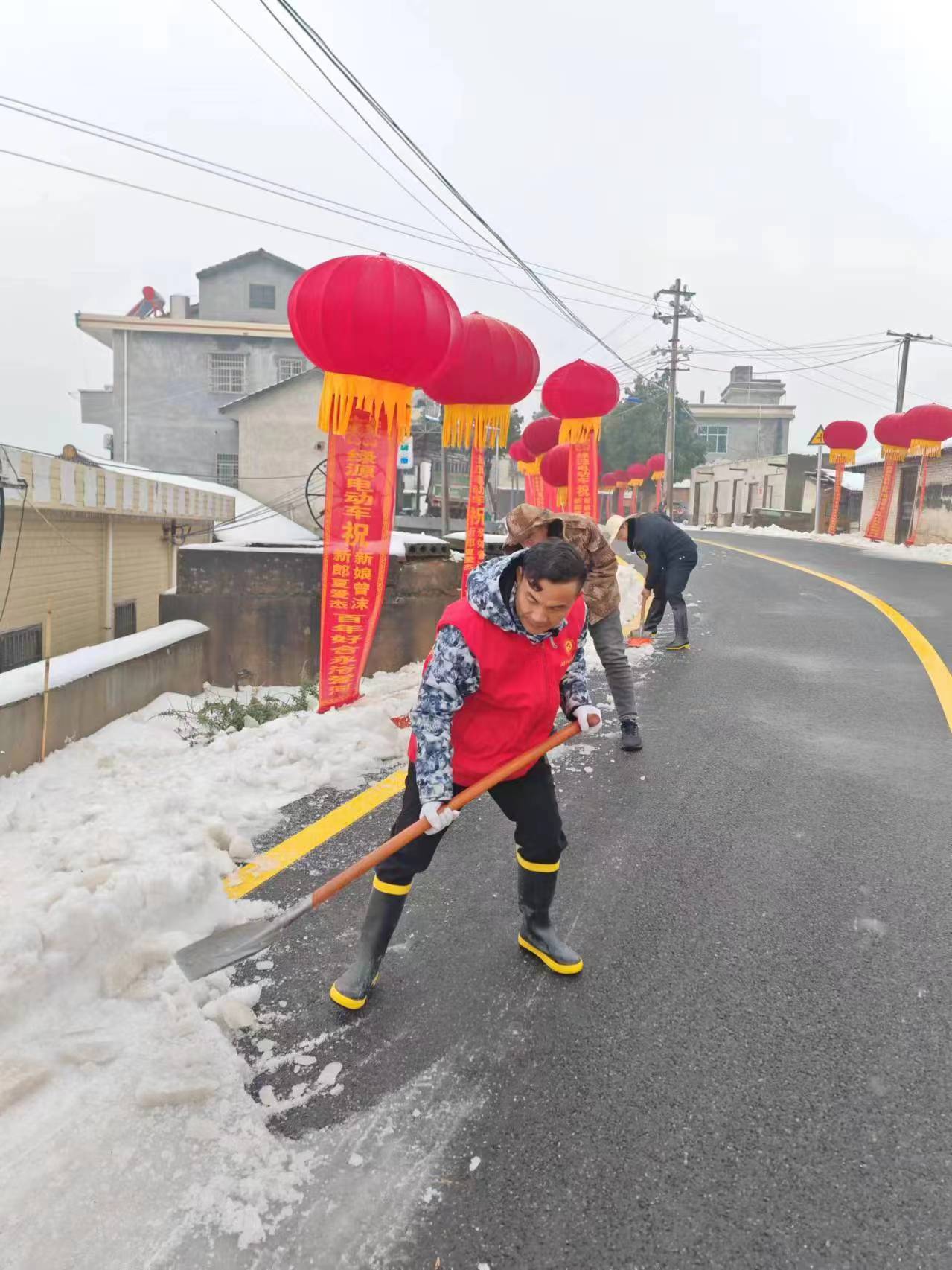 【抗击冰雪一线】汉寿县洲口镇：以“动”制“冻”  守护群众“行”与“住”