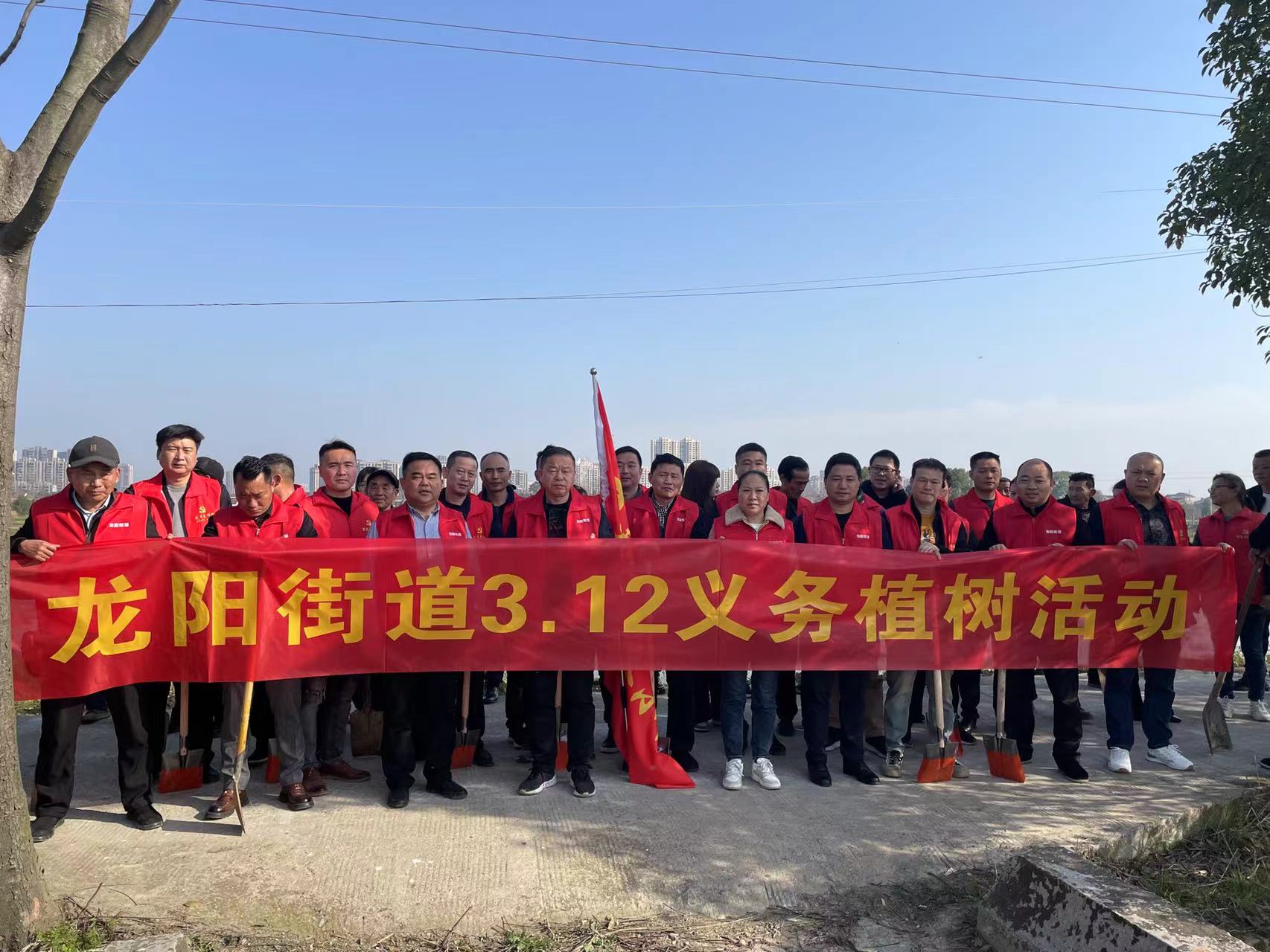 汉寿县龙阳街道：手植春光 共添新绿
