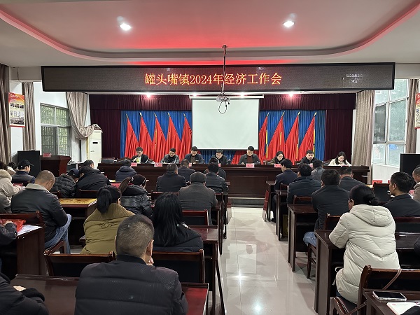 汉寿县罐头嘴镇召开2024年度经济工作会