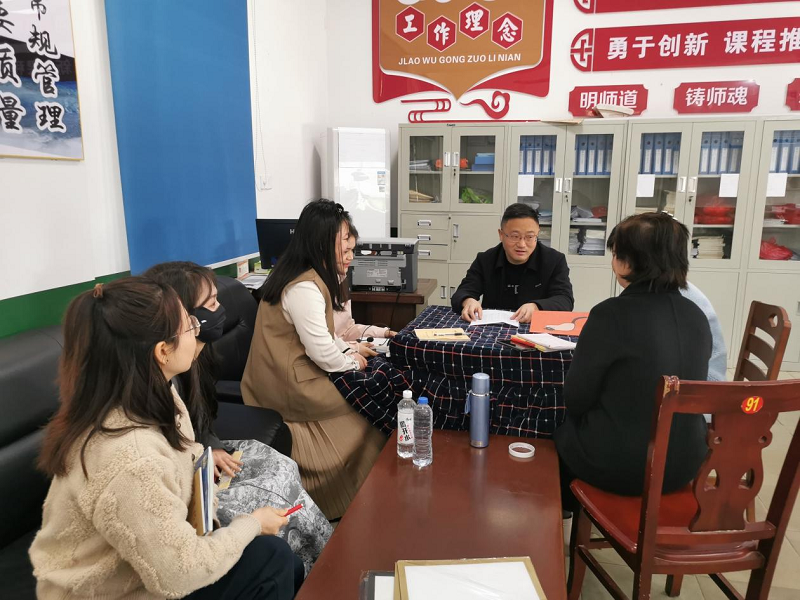 汉寿县太子庙学校开展新教师课堂教学展示活动