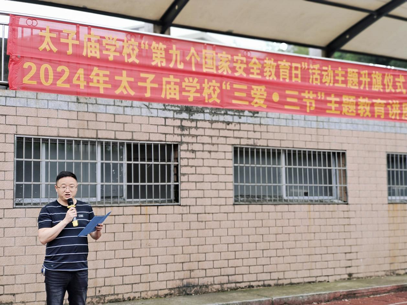 汉寿县太子庙学校组织开展“国家安全教育日”主题教育活动