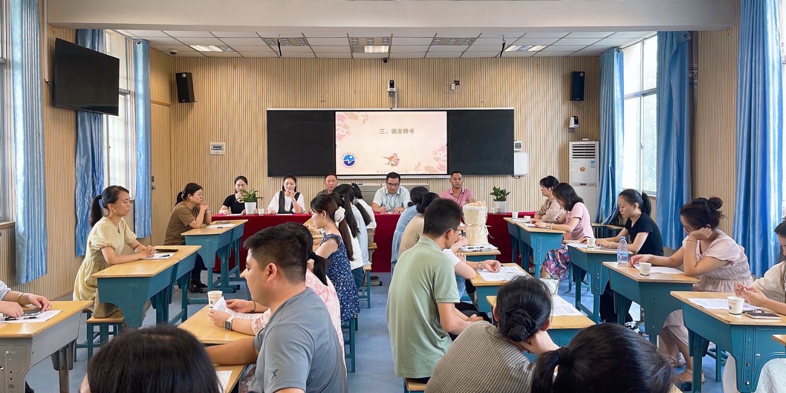 汉寿县詹乐贫中学“青蓝工程”师徒结对仪式启动：青蓝相伴，薪火相传