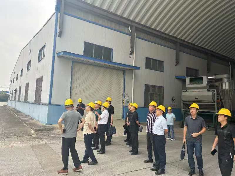 山东省滨州市某局来汉寿调研交流粮食和物资储备领域执法能力建设工作
