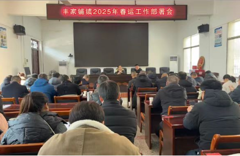 汉寿县丰家铺镇：召开春运期间低温雨雪冰冻天气应急保畅工作部署会