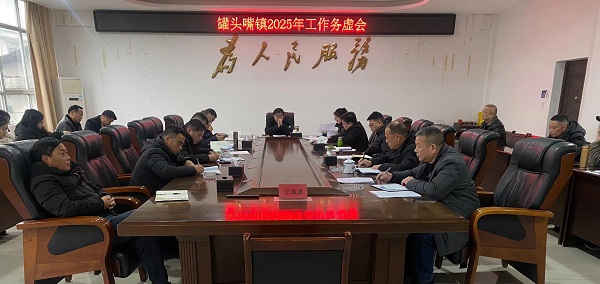汉寿县罐头嘴镇：召开2025年工作务虚会