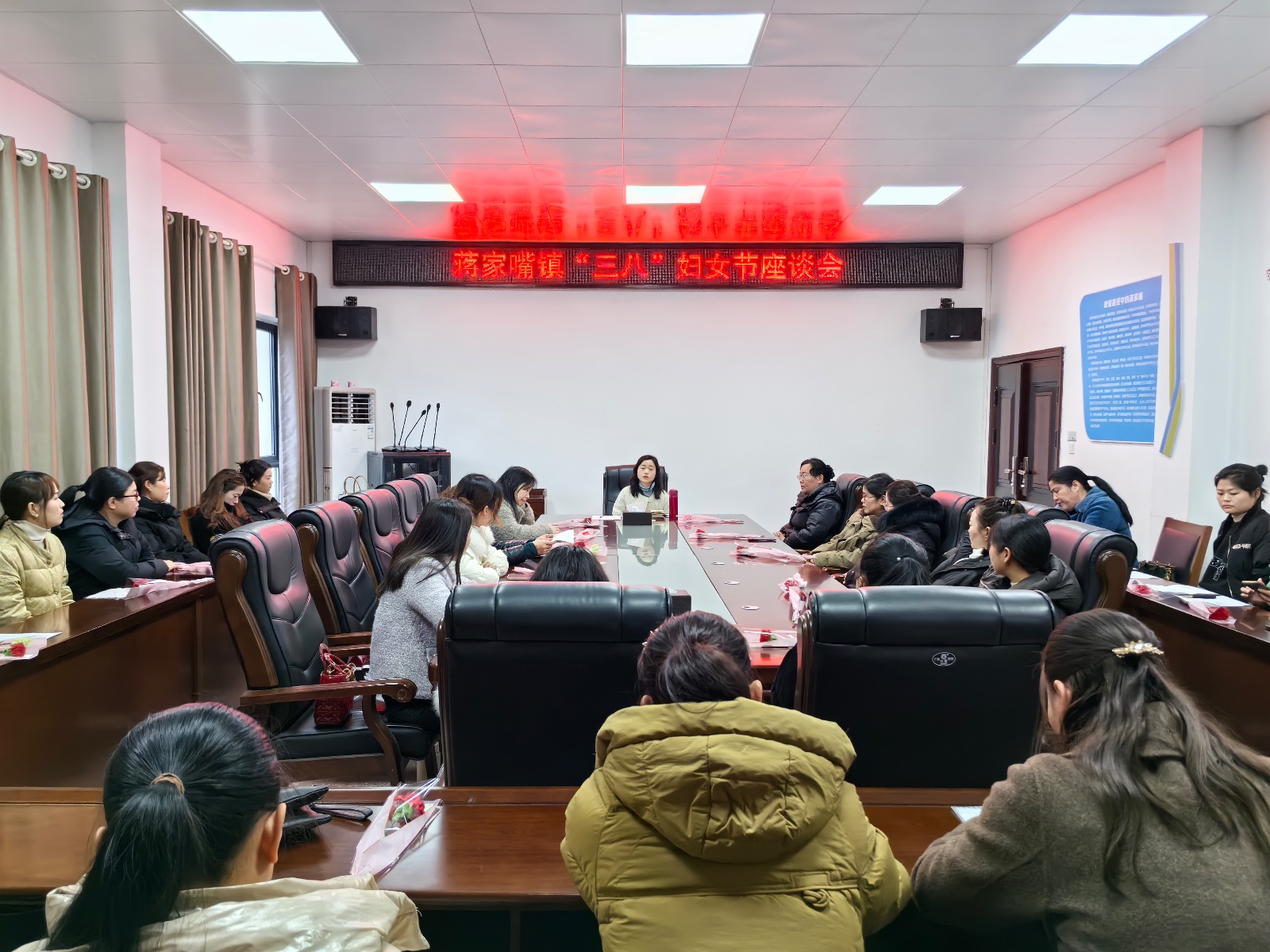 汉寿蒋家嘴镇：举办“三八”国际妇女节座谈会