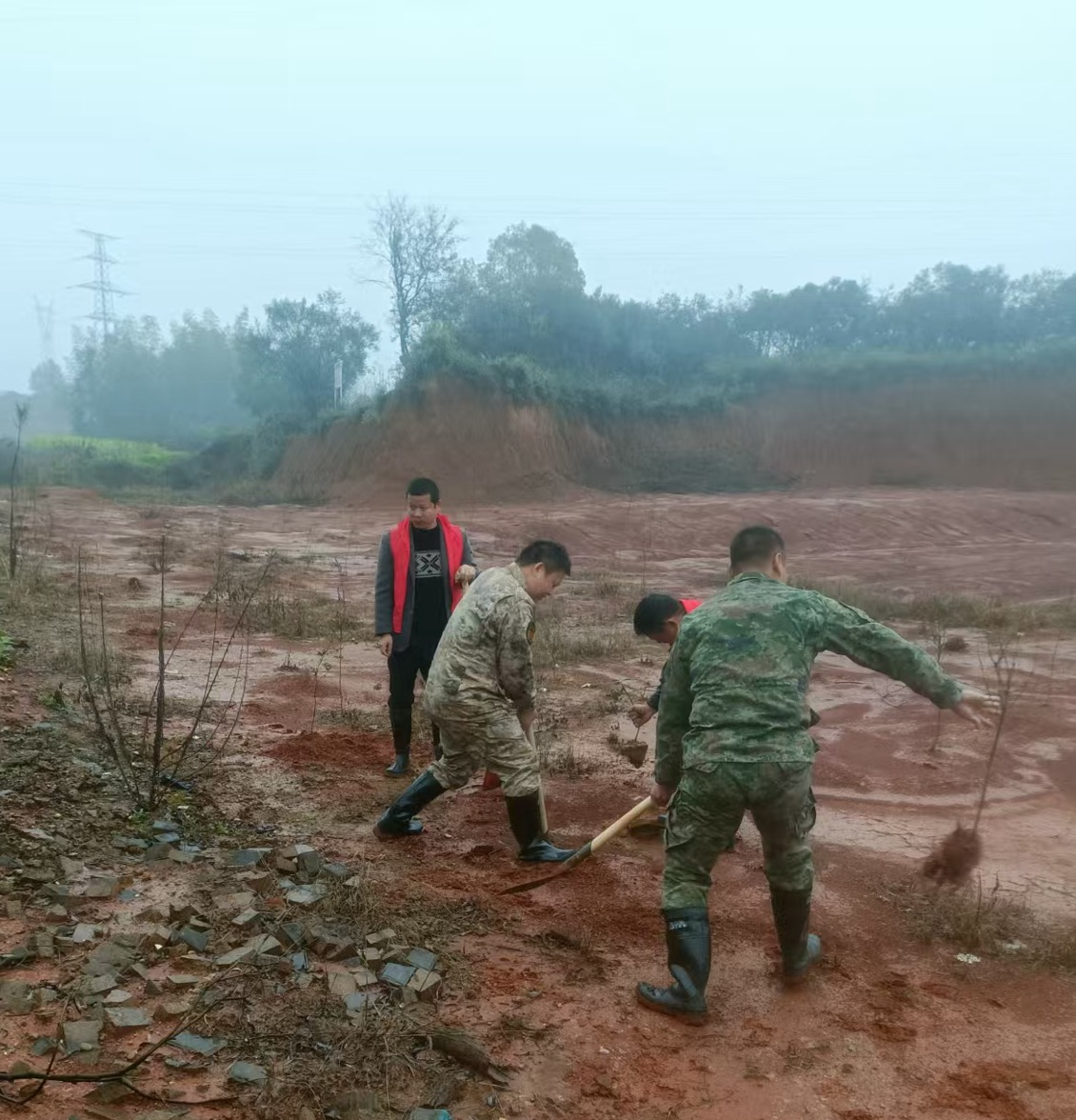 汉寿县太子庙镇：构筑生态长城，践行国防担当