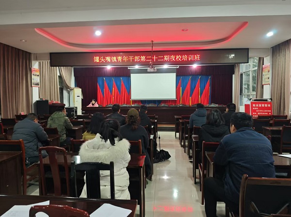 汉寿县罐头嘴镇青年干部夜校：探索剪纸艺术，传承非遗文化