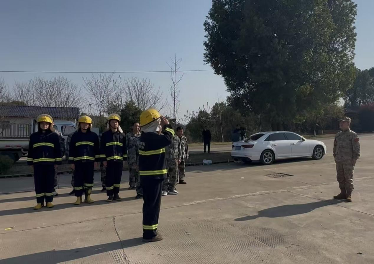 汉寿县聂家桥乡：以练促防强技能 筑牢森林“防火墙”