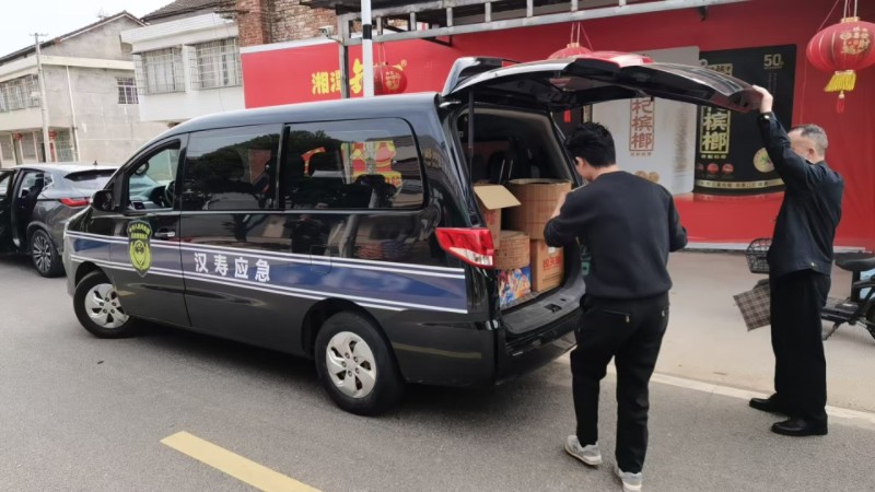 汉寿县朱家铺镇开展烟花爆竹专项整治行动