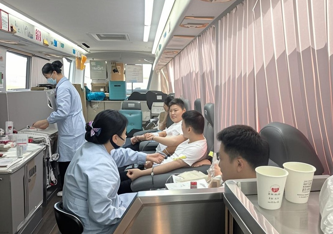 汉寿县崔家桥镇开展无偿献血活动  157人用热血传递爱心