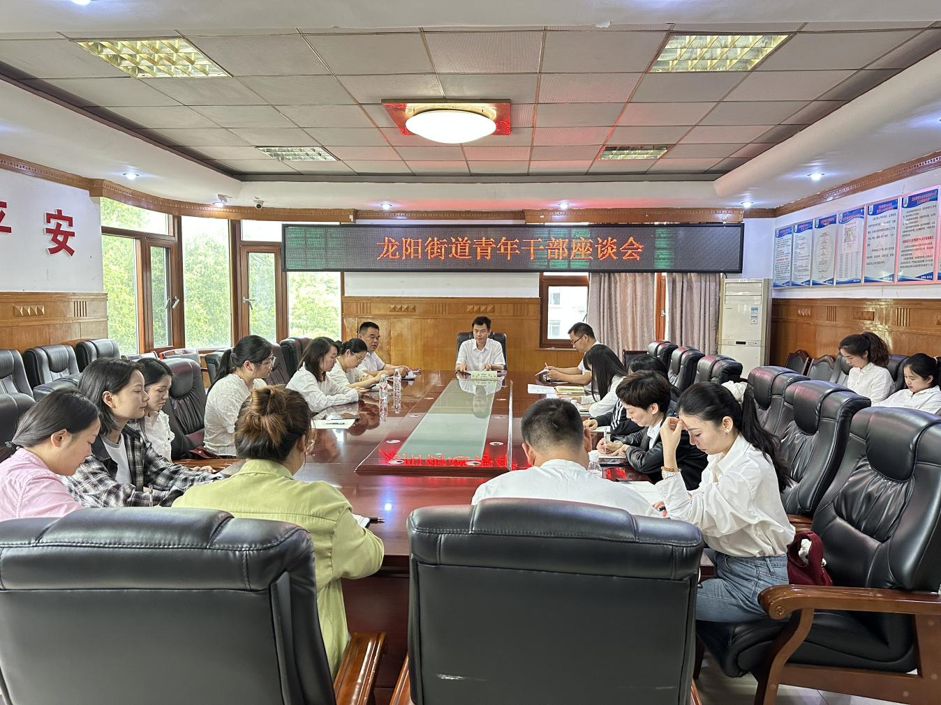 汉寿：龙阳街道召开“龙阳先锋展风采 青年智汇焕新城”主题青年座谈会