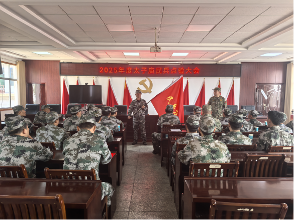 汉寿：太子庙镇召开2025年度民兵点验大会