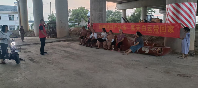 汉寿县沧港镇：为秸秆禁烧“上弦紧发条”