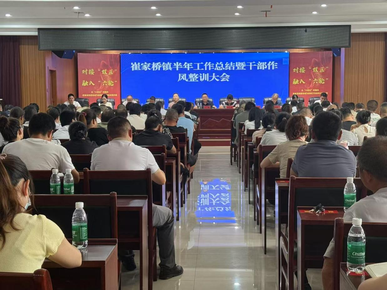 汉寿县崔家桥镇：召开2025年半年工作总结暨干部作风整训大会