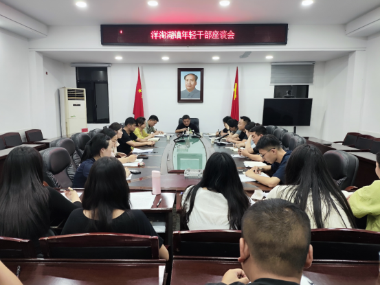 汉寿县洋淘湖镇：召开青年干部座谈会