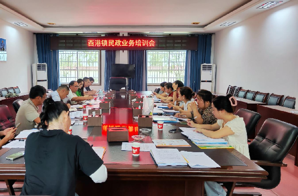 漢壽縣酉港鎮(zhèn)：舉辦民政工作業(yè)務培訓  筑牢民生保障底線
