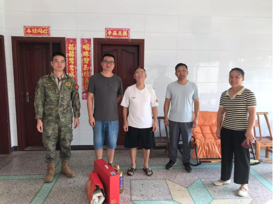 汉寿县丰家铺镇：“八一”慰问送关怀 军民鱼水情谊深