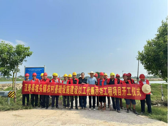 漢壽縣坡頭鎮(zhèn)：以工代賑強根基  鄉(xiāng)村振興增活力