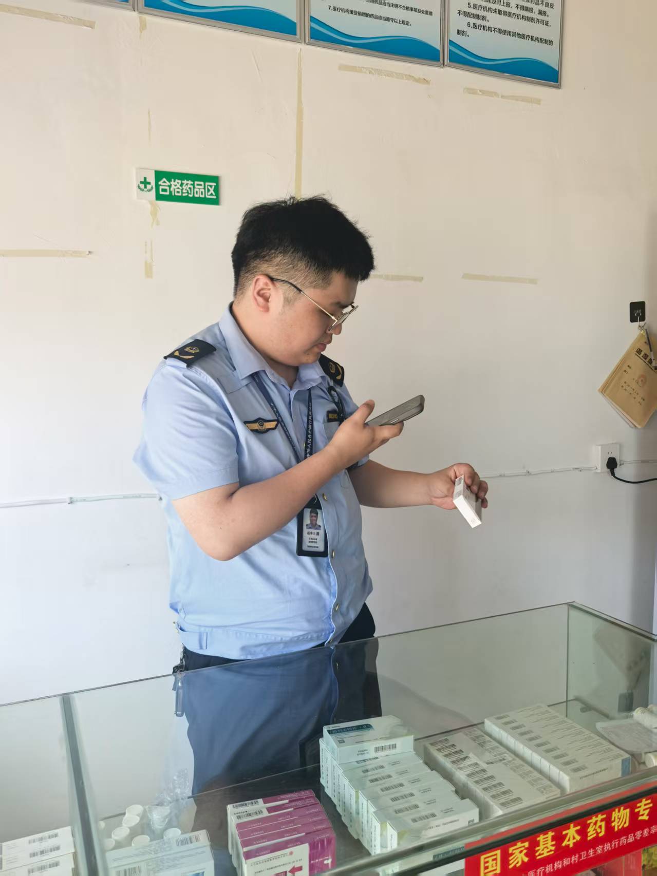 汉寿县蒋家嘴镇市监所：筑牢基层用药安全防线，守护群众就医安全