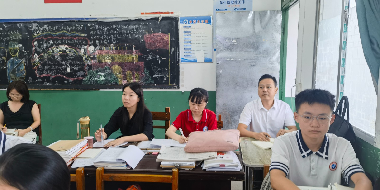 汉寿詹乐贫中学：精准交流促教育提升